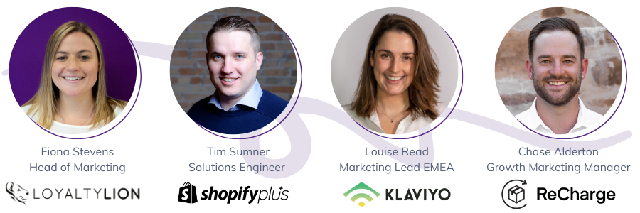 Accelerate 2021 speakers shopify plus loyaltylion klaviyo and recharge-1