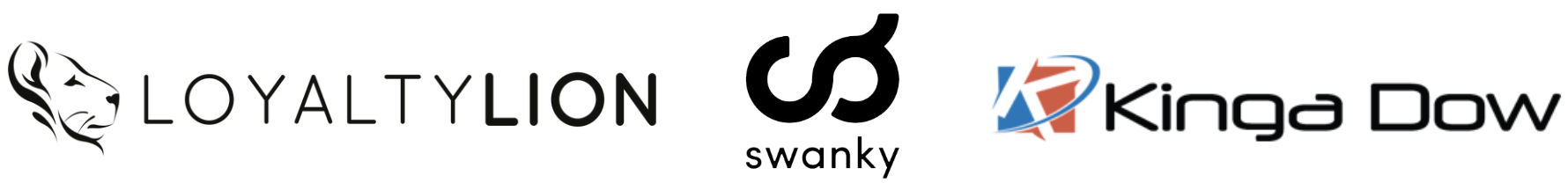LoyaltyLion Swanky and Kinga Dow logo